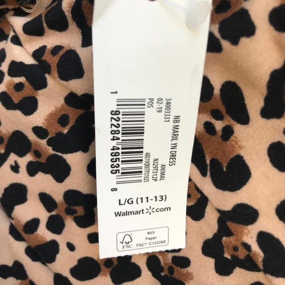 Cheetah Print Dress - Picture 4 of 6